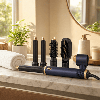 5-in-1 Air Styler: Dry, Curl, Straighten & Volumize - Bellanise