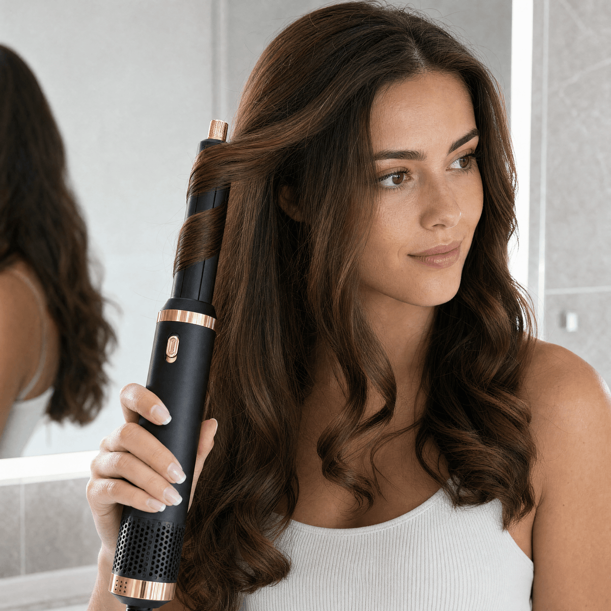 5-in-1 Air Styler: Dry, Curl, Straighten & Volumize - Bellanise