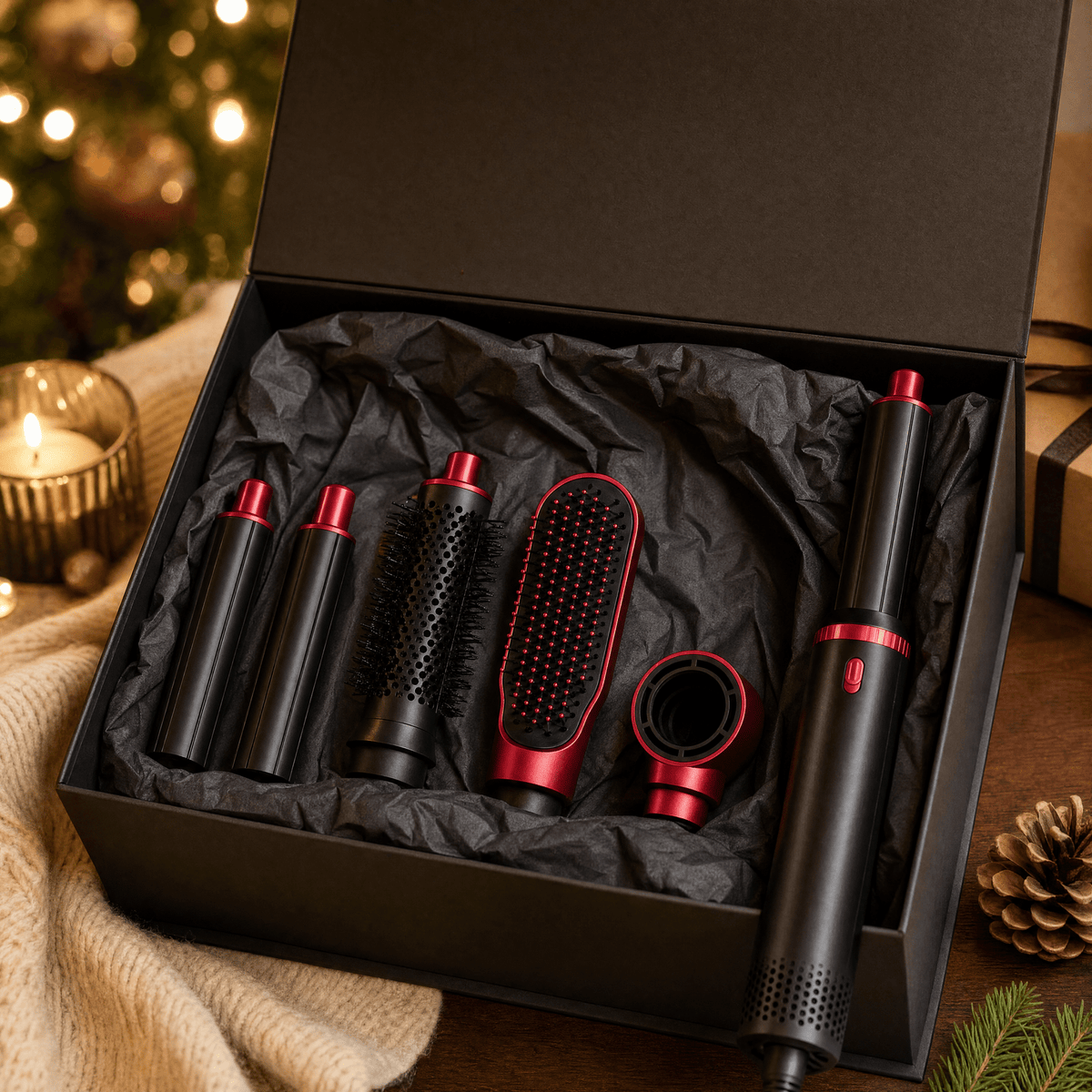 5-in-1 Air Styler: Dry, Curl, Straighten & Volumize - Bellanise