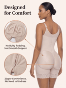 Stage 2 Sculpt & Support Faja — Built-In Bra Compression Bodysuit - Bellanise