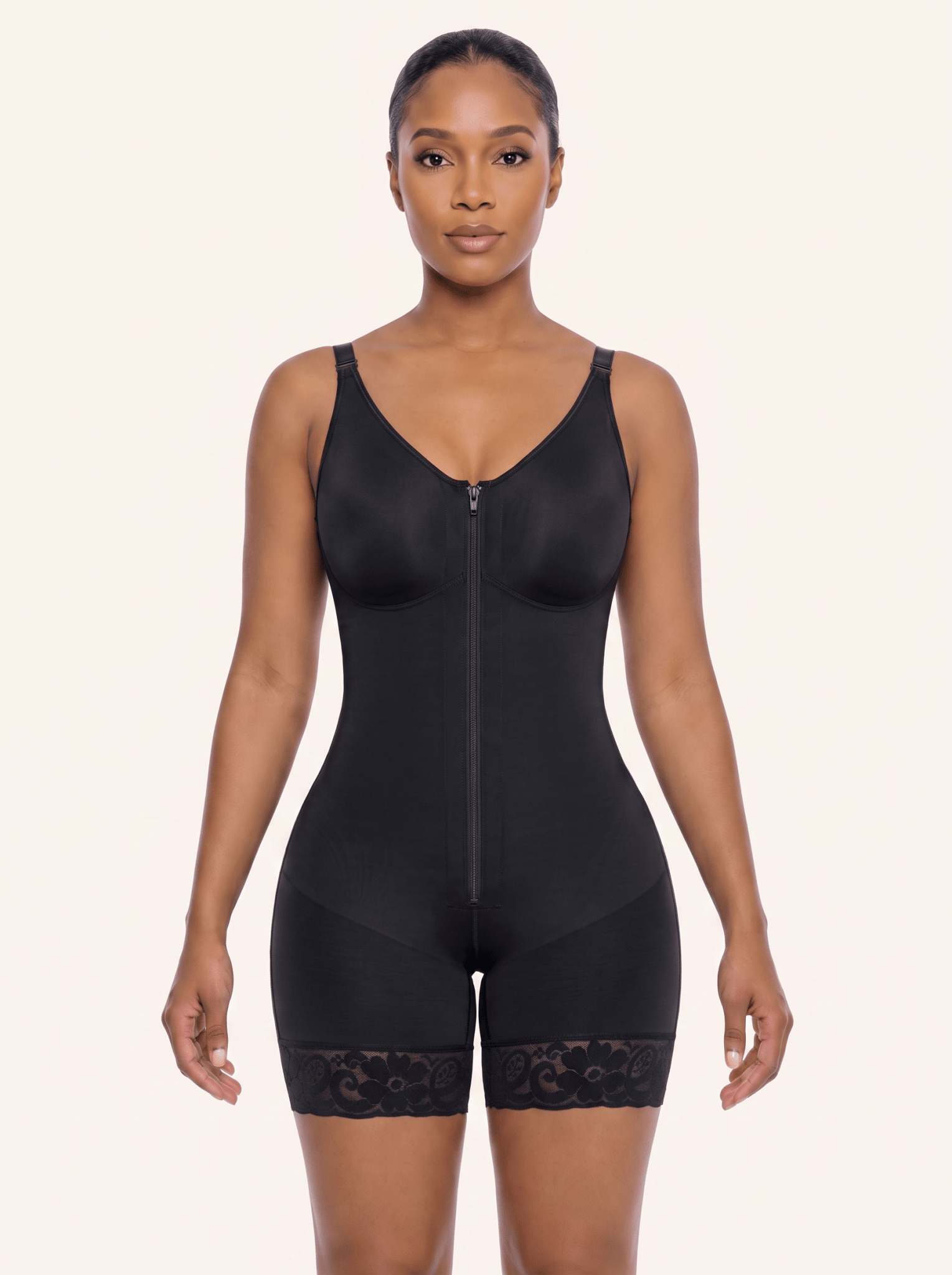 Stage 2 Sculpt & Support Faja — Built-In Bra Compression Bodysuit - Bellanise
