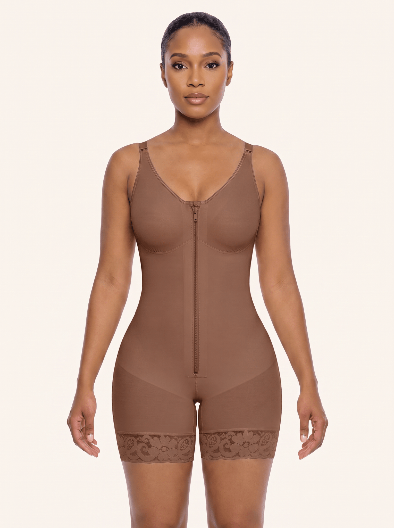 Stage 2 Sculpt & Support Faja — Built-In Bra Compression Bodysuit - Bellanise